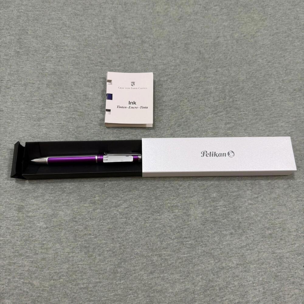 Pelikan Pura K40 Violet Ballpoint Pen New In Box
